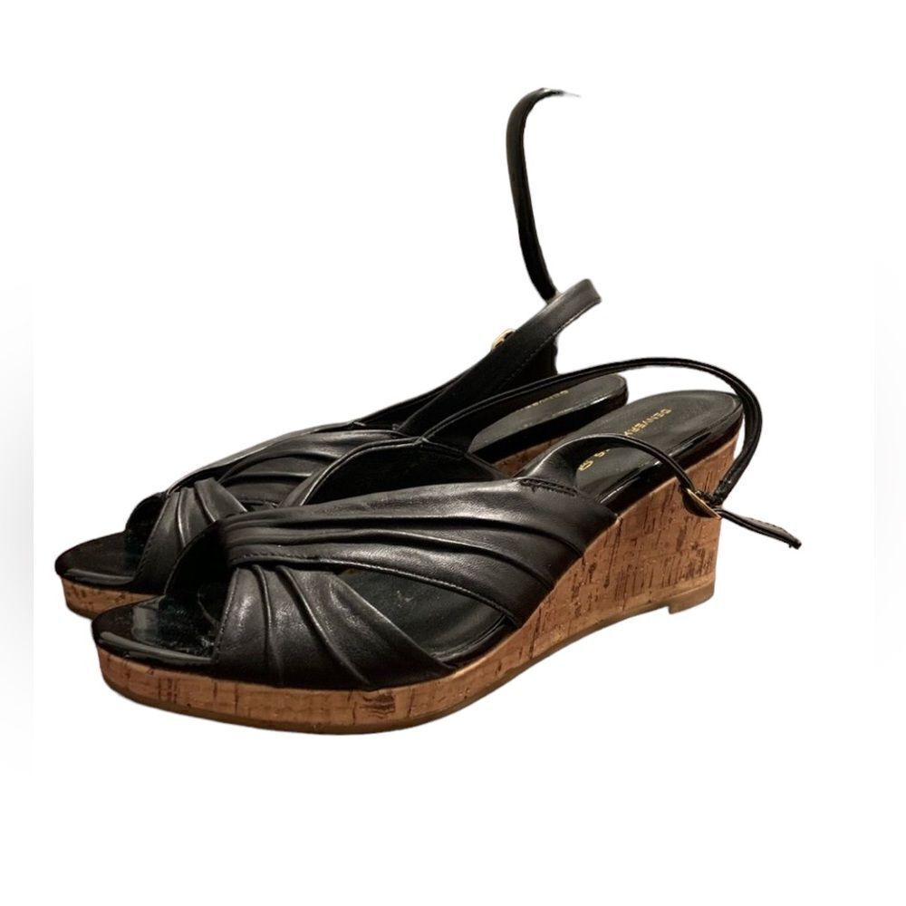 3 for $30! Denver Hayes black wedges